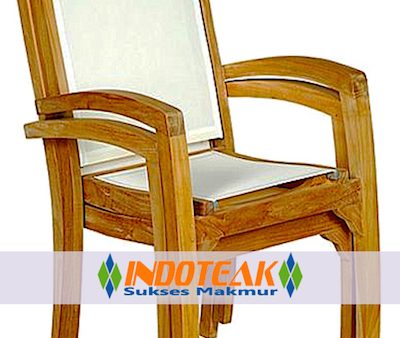 Batyline Stacking Arm Chair D