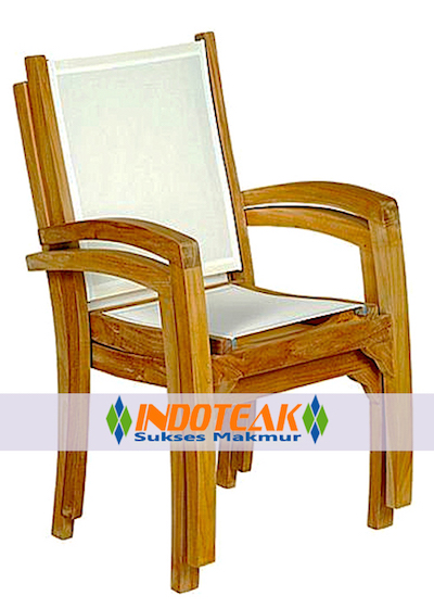 Batyline Stacking Arm Chair D