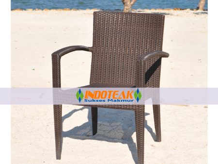 Wicker Stacking Chair B