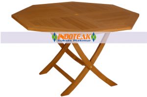 Octagonal Folding Table 120CM