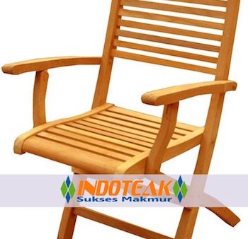Lesli Folding Arm Chair