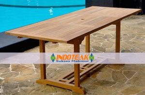 Rectangular Extending Table 90CM