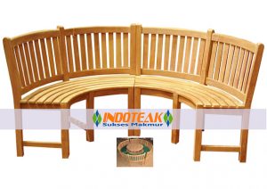 Tons Round Bench 4 Pieces