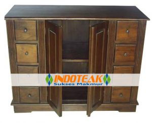 Teak Cabinet Player