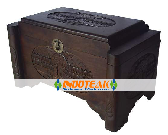 Teak Borobudur Box|80 x 48 x 46 CM