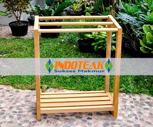 Teak Hanging Towel