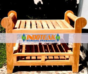 Wooden Shower Bench